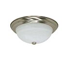 Nuvo Lighting 60-199 3-Lights Brushed Nickel Flush Mount