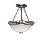 Nuvo Lighting 60-200 2-Lights Brushed Nickel Flush Mount