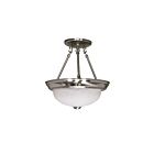 Nuvo Lighting 60-200 2-Lights Brushed Nickel Flush Mount
