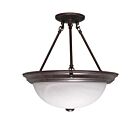 Nuvo Lighting 60-210 3-Lights Old Bronze Flush Mount