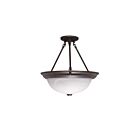 Nuvo Lighting 60-210 3-Lights Old Bronze Flush Mount