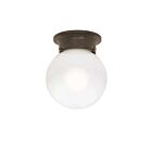 Nuvo Lighting 60-247 1-Light Old Bronze Flush Mount