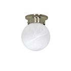 Nuvo Lighting 60-257 1-Light Brushed Nickel Flush Mount