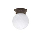 Nuvo Lighting 60-259 1-Light Old Bronze Flush Mount