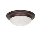 Nuvo Lighting 60-282 3-Lights Old Bronze Flush Mount
