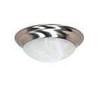 Nuvo Lighting 60-285 3-Lights Brushed Nickel Flush Mount