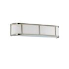Nuvo Lighting Odeon 60-2873 3-Light Brushed Nickel Vanity Light