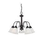 Nuvo Lighting Ballerina 60-3141 5-Light Mahogany Bronze Chandelier