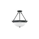 Nuvo Lighting 60-3151 3-Lights Mahogany Bronze Flush Mount