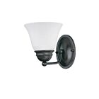 Nuvo Lighting 60-3165 Empire 1-Light Mahogany Bronze Vanity Light