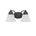 Nuvo Lighting Empire 60-3166 2-Light Mahogany Bronze Vanity Light