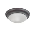 Nuvo Lighting 60-3175 1-Light Mahogany Bronze Flush Mount