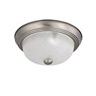 Nuvo Lighting 60-3261 2-Lights Brushed Nickel Flush Mount