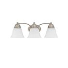Nuvo Lighting Empire 60-3266 3-Light Brushed Nickel Vanity Light