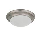 Nuvo Lighting 60-3271 1-Light Brushed Nickel Flush Mount
