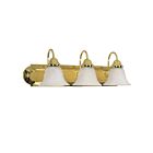 Nuvo Lighting Ballerina 60-329 3-Light Polished Brass Vanity Light