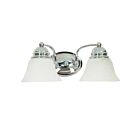Nuvo Lighting Empire 60-337 2-Light Polished Chrome Vanity Light