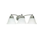 Nuvo Lighting Empire 60-338 3-Light Polished Chrome Vanity Light