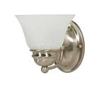 Nuvo Lighting Empire 60-340 1-Light Brushed Nickel Vanity Light
