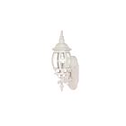 Nuvo Lighting 60-3467 Central Park 1-Light 100W White Outdoor Wall Lantern