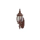 Nuvo Lighting 60-3468 Central Park 1-Light 100W Old Bronze Outdoor Wall Lantern