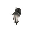 Nuvo Lighting 60-3475 Cornerstone 1-Light 60W Textured Black Arm Down Wall Lantern