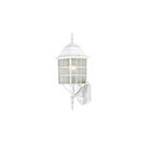 Nuvo Lighting 60-3477 Adams 1-Light 100W White Outdoor Wall Lantern