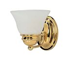 Nuvo Lighting Empire 60-348 1-Light Polished Brass Vanity Light