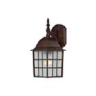 Nuvo Lighting 60-3481 Adams 1-Light 100W Rustic Bronze Outdoor Wall Lantern