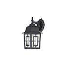 Nuvo Lighting 60-3486 Banyan 1-Light 100W Textured Black Outdoor Wall Lantern