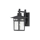 Nuvo Lighting 60-3493 Cove Neck 1-Light 100W Textured Black Outdoor Wall Lantern