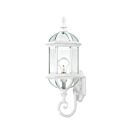 Nuvo Lighting 60-3497 Boxwood 1-Light 100W White Outdoor Wall Lantern