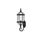 Nuvo Lighting 60-3499 Boxwood 1-Light 100W Textured Black Outdoor Wall Lantern