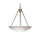 Nuvo Lighting 60-370 3-Lights Brushed Nickel Hanging Lantern Pendant 