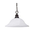 Nuvo Lighting 60-391 1-Light Old Bronze Hanging Lantern Pendant 