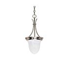 Nuvo Lighting 60-394 1-Light Brushed Nickel Pendant 
