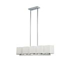 Nuvo Lighting 60-4091 Bento 5-Lights Polished Chrome Island Pendant