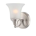 Nuvo Lighting Surrey 60-4141 1-Light Brushed Nickel Vanity Light