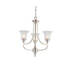 Nuvo Lighting Surrey 60-4145 3-Light Brushed Nickel Chandelier