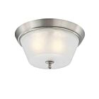 Nuvo Lighting 60-4153 Surrey 3-Lights Brushed Nickel Flush Mount