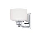 Nuvo Lighting 60-4581 Soho 1-Light Polished Chrome Vanity Light