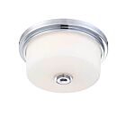 Nuvo Lighting 60-4591 Soho 2-Lights Polished Chrome Flush Mount