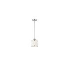 Nuvo Lighting 60-4738 Candice 1-Light Brushed Nickel Pendant 