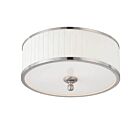 Nuvo Lighting 60-4741 Candice 3-Lights Brushed Nickel Flush Mount
