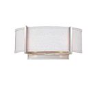 Nuvo Lighting Gemini 60-4754 2-Light Brushed Nickel Vanity Light