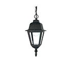 Nuvo Lighting 60-489 Briton 1-Light Textured Black Outdoor Hanging Lantern