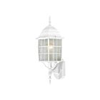 Nuvo Lighting 60-4901 Adams 1-Light White Wall Light