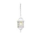 Nuvo Lighting 60-4911 Adams 1-Light White Outdoor Hanging Lantern
