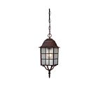 Nuvo Lighting 60-4912 Adams 1-Light Rustic Bronze Outdoor Hanging Lantern