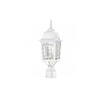 Nuvo Lighting 60-4927 Banyon 1-Light White Outdoor Post Light
